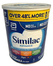 Similac Advance Milk Based Powder Infant Formula, 30.8 oz OptiGro - Ex: 8/27