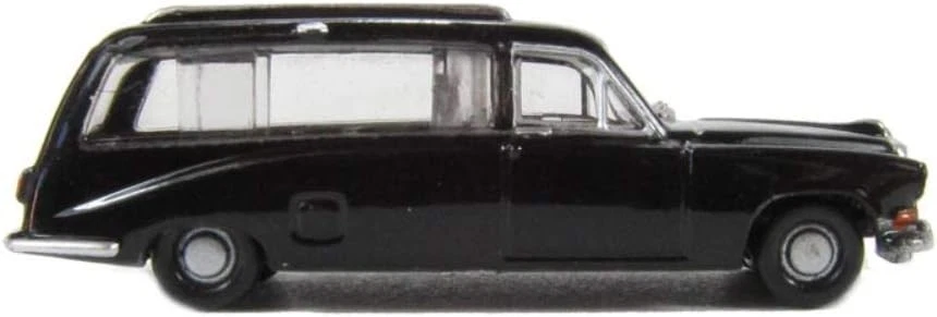 Oxford Diecast Black Hearse Daimler DS420 - 1:148 N Scale - Immagine 3 di 4