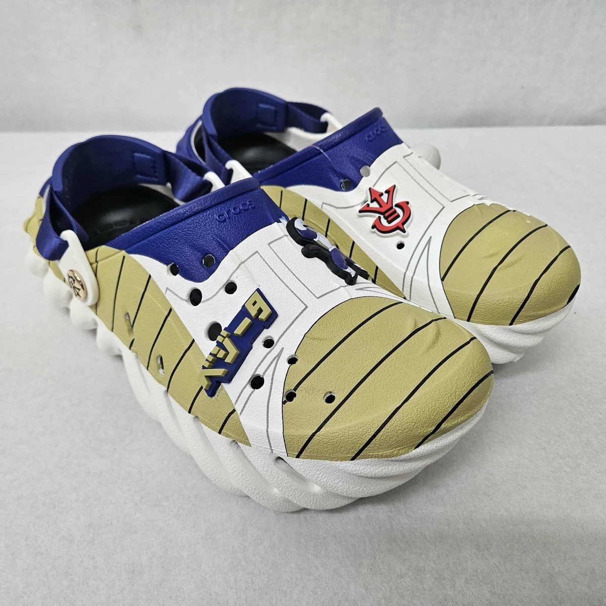 Crocs Echo Clog Dragon Ball Z Vegeta Big Kids 6 (J6) Multicolor