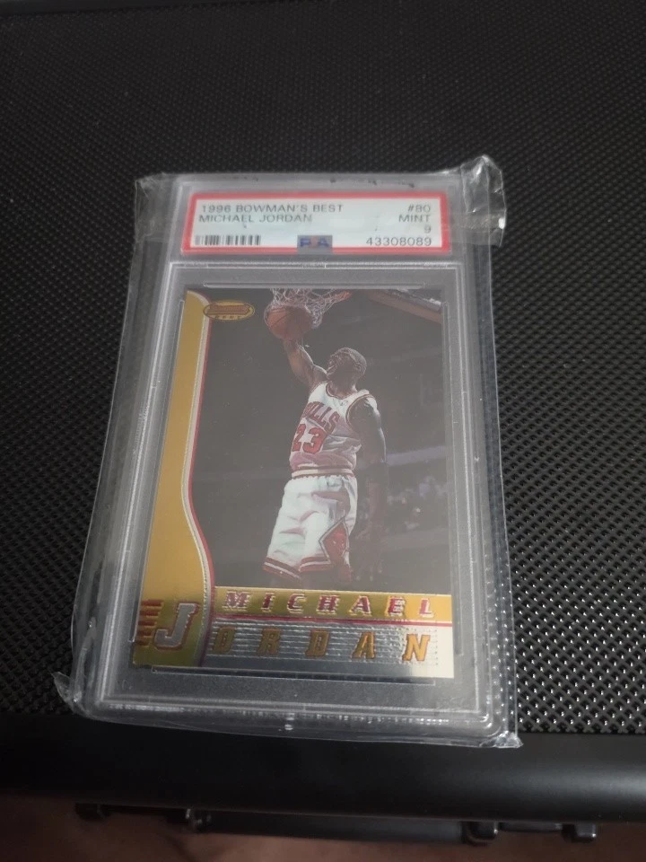 Bowman Michael Jordan 9 Graded Basketball Sports Trading Cards