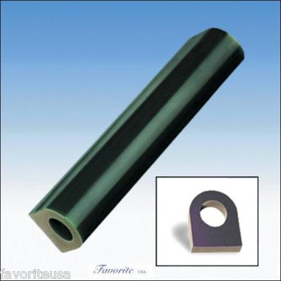 FERRIS CARVING WAX RING TUBE FLAT TOP GREEN T-250
