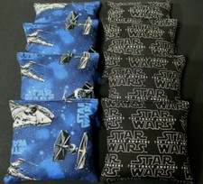 Star Wars Set of 8 ACA Regulation Cornhole Beanbags Storm Trooper Ships