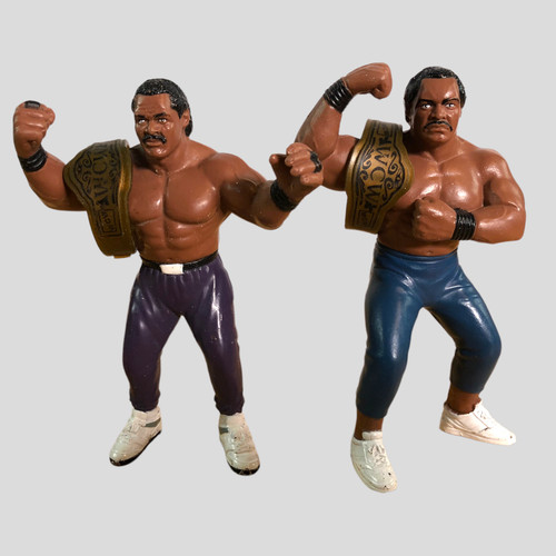 Vintage WCW Galoob Doom Butch Reed & Ron Simmo...