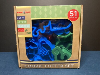 Nordic Ware 51 Piece Cookie Cutter Set New, Never Used in Original Box