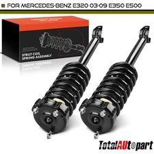 2x Complete Strut & Coil Spring Assembly for Mercedes-Benz E320 03-09 3.2L Front