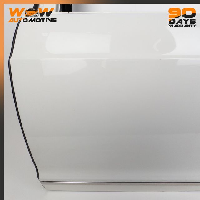06-12 BENTLEY CONTINENTAL FLYING SPUR REAR LEFT DRIVER SIDE DOOR WHITE OEM