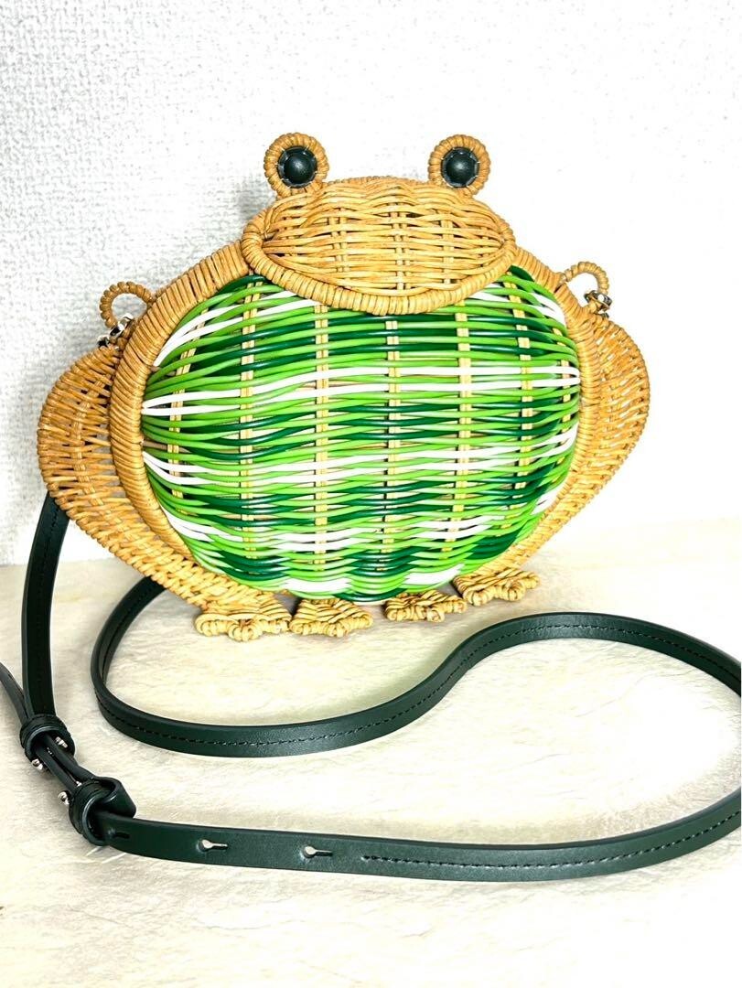 Kate Spade New York Wicker Frog Handbag Very Rare | eBay