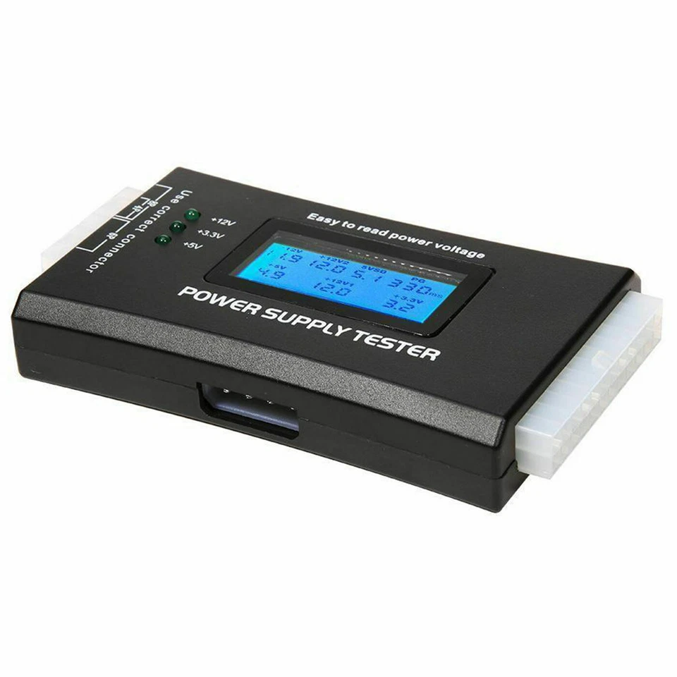 20+4 Pin LCD Power Supply Tester for ATX, ITX, BTX, PCI-E, SATA, HDD - Image 3 of 4
