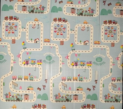 Soft Foam Extra Large 2 Sided Thick Baby Play Mat Tummy time Crawling Playing -3 - Picture 20 of 30