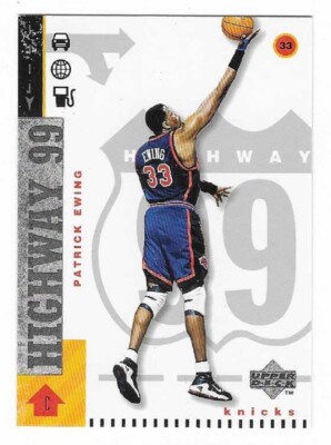 PATRICK EWING 1998-99 Upper Deck Basketball H99 # 307 New York 
