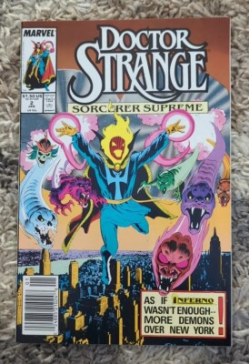 Doctor Strange Sorcerer Supreme #2 (Marvel Comics 1989) Newsstand