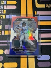 2022 Panini Prizm Prizms Red White and Blue #163 Ryan Vilade Tier II