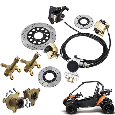 fusee, Kart voorste stuurstang fusee, 17mm 3 Stud voorwielnaaf lagerflens fusee fusee, voor 5in banden Quad Bike ATV Go Kart fusee, Kart voorste stuurstang fusee, 17mm 3 Stud voorwielnaaf lagerflens fusee fusee, voor 5in banden Quad Bike ATV Go Kart