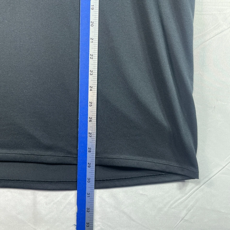 Suéter Under Armor Para Hombre Talla Grande 2XL Negro Manga Larga 1/4 Cremallera Informal Foto 4 de 4