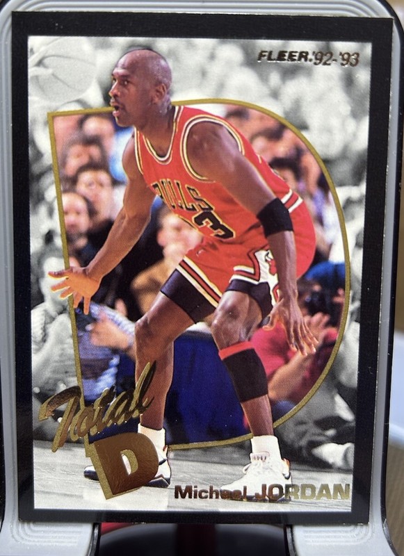 92-93 Michael Jordan Total D - Michael Jordan Cards