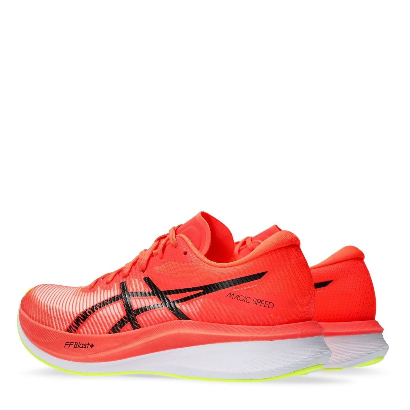 [ASICS] MAGIC SPEED 3 Running Shoes Size-US 7 Color Sunrise Red/Black From Japan