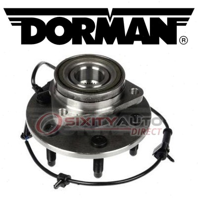 Dorman Front Wheel Bearing Hub Assembly for 2007 Chevrolet Silverado 1500 HD vp