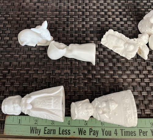 Vintage Midwest Fine Porcelain Juvenile Children's Nativity 9 Piece Set Japan - Picture 22 of 22