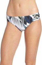 La Blanca Side Shirred Hipster Bikini Bottoms Size 12 