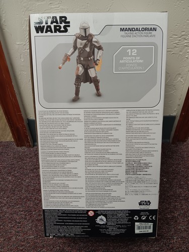 Star Wars The Mandalorian Talking Action Figure Large 15in New Toy - Picture 3 of 3