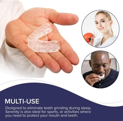 Stop Snoring Adjustable Mouthpiece Anti Snore Sleeping Aids Apnea Mouth Guard AU - Picture 3 of 6