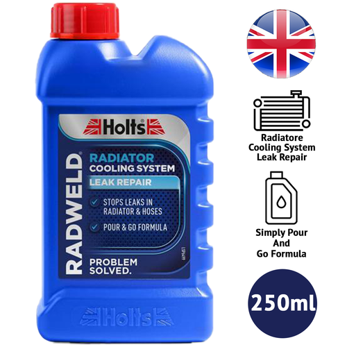 Holts Radweld Repairs Radiator & Hoses Weld Stop Leak Cooling Car