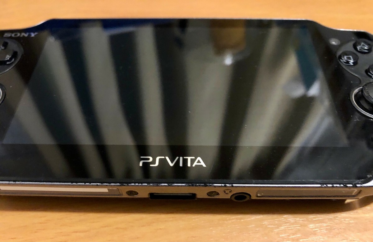 PS Vita PCH-1000 Sony Playstation Black Console Only Good FS