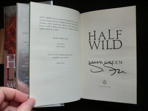 SIGNED; SALLY GREEN - Half Bad Trilogy (Bad Wild Lost) 2014-2016, First Editions - Picture 6 of 23