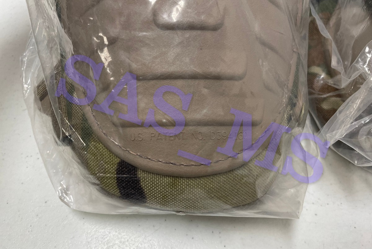 USGI Military OCP Multicam Knee & Elbow Pad Set - McGuire-Nicholas, Excellent Used Condition