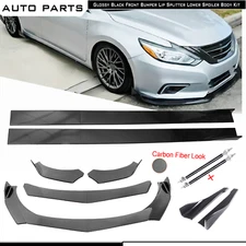 Front Bumper Lip Splitter Spoiler Rear Lip Strut Rod For Nissan Altima Body Kits