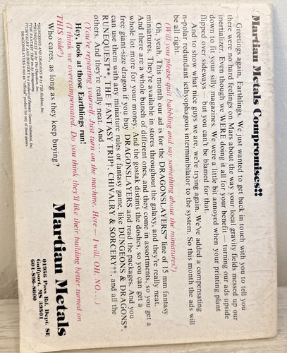 TSR Dragon Magazine Issue #42 October 1980 - Picture 2 of 11