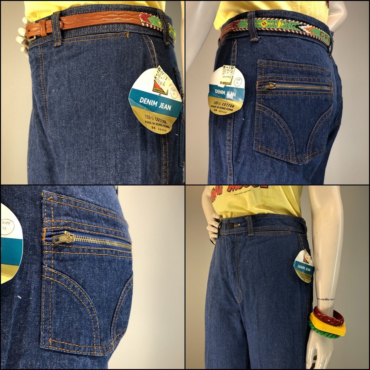 70,80’s デニムバナー DENIM HEADQUARTERS THUG CLUB - Double Knee Denim Pants | HBX - Globally Curated