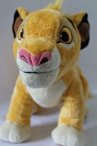 young simba plush