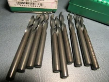 (10) 11/64'' HSS 135° Steam Tempered Finish Screw Machine Drill