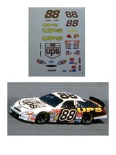  88 Dale Jarrett UPS 2001 1/64 scale decal AFX Tyco Lifelike Autoworld