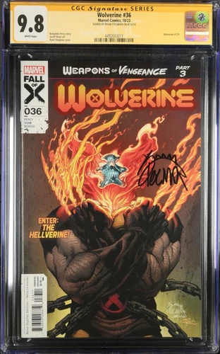 Stegman CGC SS 9.8 Wolverine # 36 Variant 1st Hellverine Weapons of Vengeance