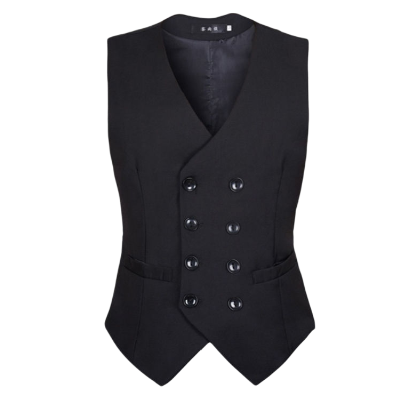 Tuxedo Suit Vest Formal Business Jacket Dress Men Vest Double breasted — free download