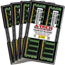 256GB 8x32GB 4Rx4 PC4-2133P-L HP ProLiant DL360 G10 DL385 G10 DL60 G9 Memory RAM