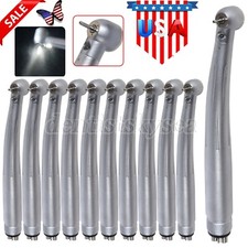 1-10Pcs NSK Style Dental Fiber Optic LED E-generator Handpiece 4H Turbine PDM