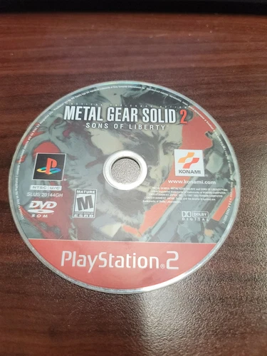 Metal Gear Solid 2: Sons of Liberty (PS2) NO TRACKING - DISC ONLY 4478