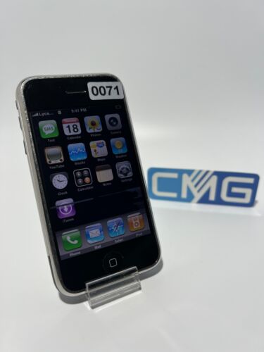 Apple iPhone 1. Generation 8GB 2G Model 2007 Ohne Simlock iOS 1.1.4 original  - Bild 1 von 11