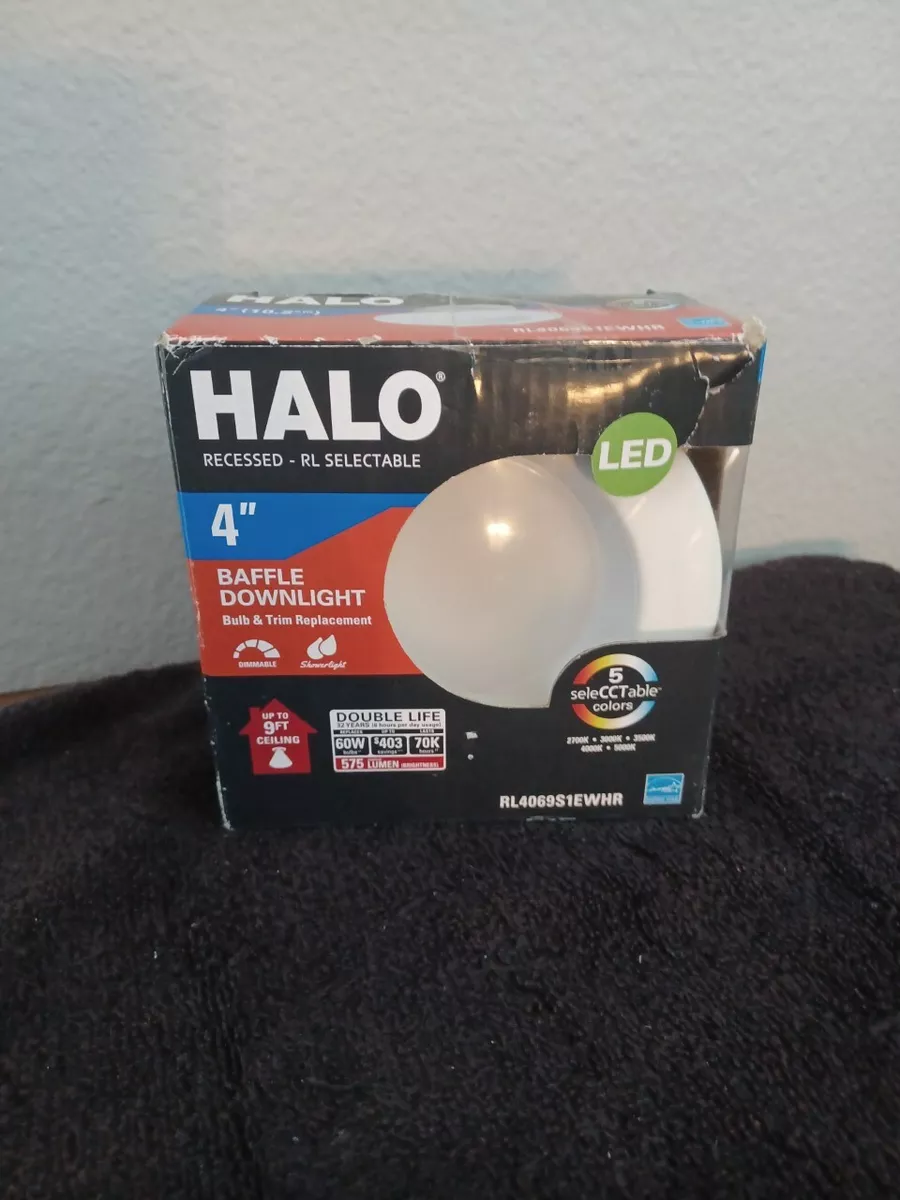 Halo recessed sale rl selectable
