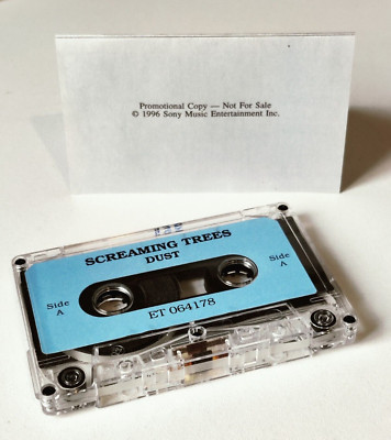 SCREAMING TREES Dust - Full Album Promo Advanced Cassette Tape 1996 Mark Lanegan