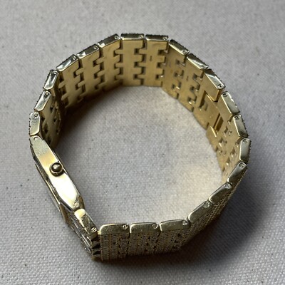 Suzanne Somers Gold Tone Ladies Quartz Watch Rhinestone  display picture 3