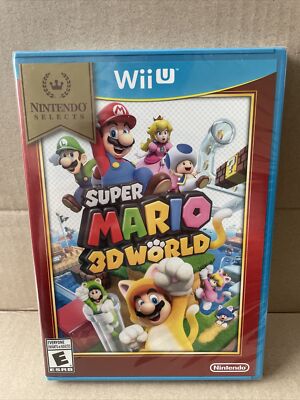 Nintendo Selects: Super Mario 3D World (Nintendo Wii U, 2016) Factory Sealed