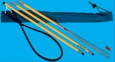 Fiberglass Travel Pole Spear with Barbed Tip