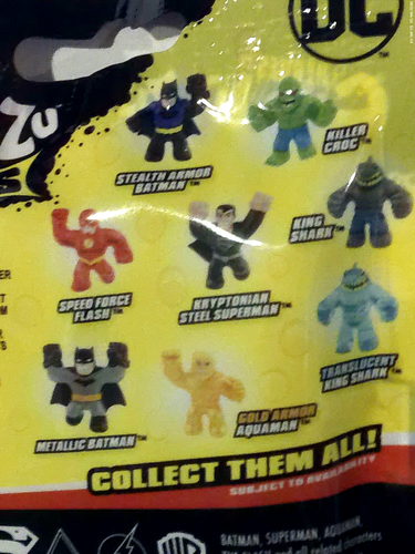 DC Heroes of Goo Jit Zu minis Translucent King Shark Chase - Picture 5 of 6
