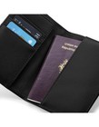 Ensemble De Voyage BagBase BG755 - Porte-passeport Et étiquette à Bagues Aspect Cuir Saffiano