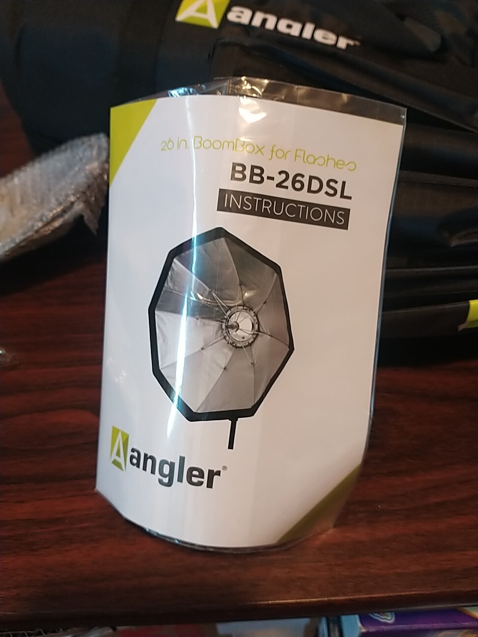 Angler 26” BoomBox Octagonal Softbox for ShoeMount Flashes BB26DSL