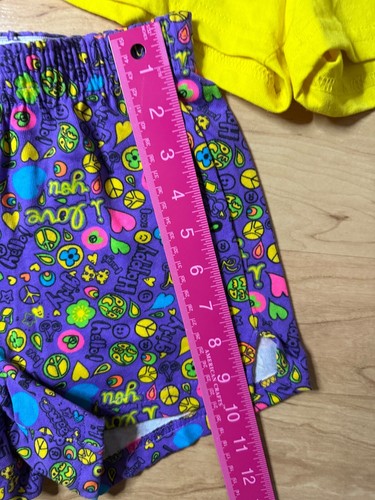 NEW Soffe Shorts Lot of 3 Cheer/Gym/Athletic Youth Small (7) Fun Print and Plain - Picture 4 of 8